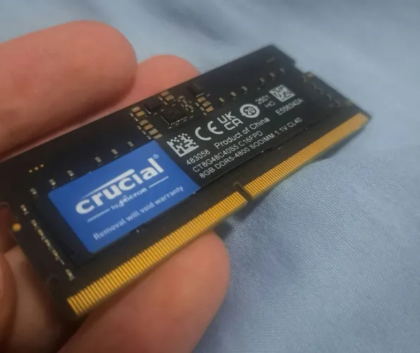 8gb Memória RAM Notebook DDR5 Crucial