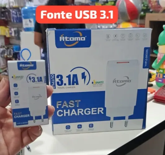 Fonte USB 3,1 Fast Charger!