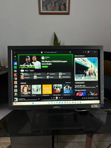 Monitor Dell E1709Wc 17" Widescreen Funcionando Perfeitamente