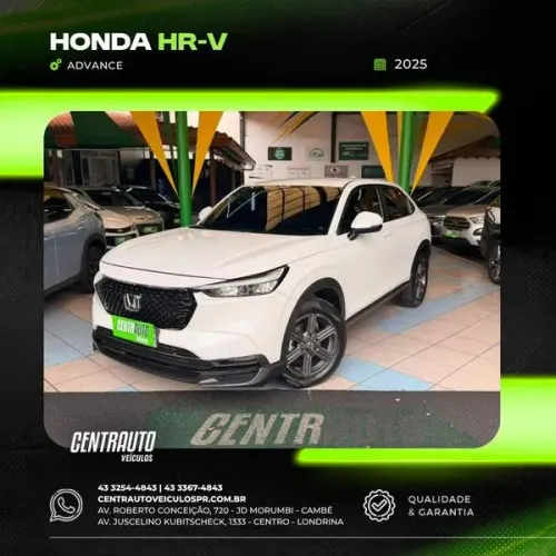 Honda HR-V Advance 1.5 TB 16V 5P Aut. 2025
