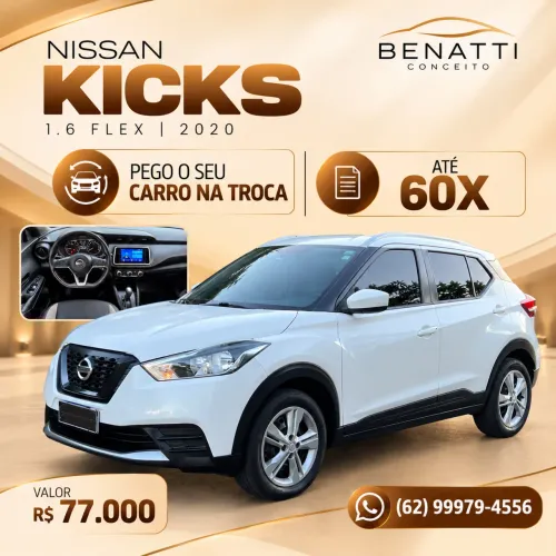 Nissan Kicks S 1.6 16V Flex 5P Aut. 2020
