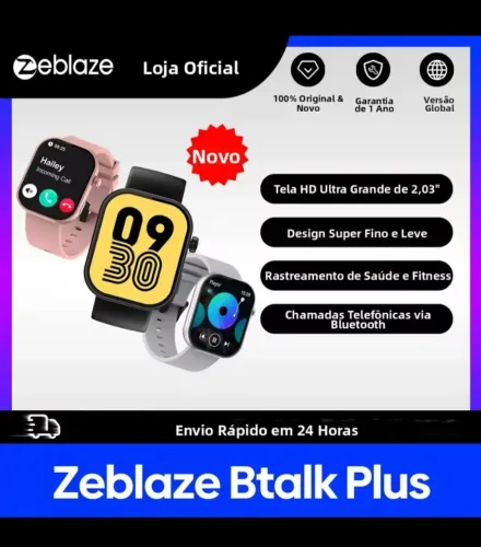 Smartwatch zeblaze btalk plus
