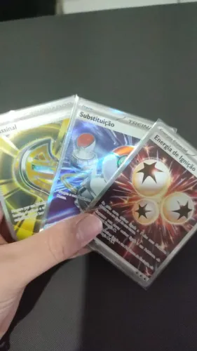 Megassinal, Substituição e Energia de Ignição cartas Pokémon Mega evolução