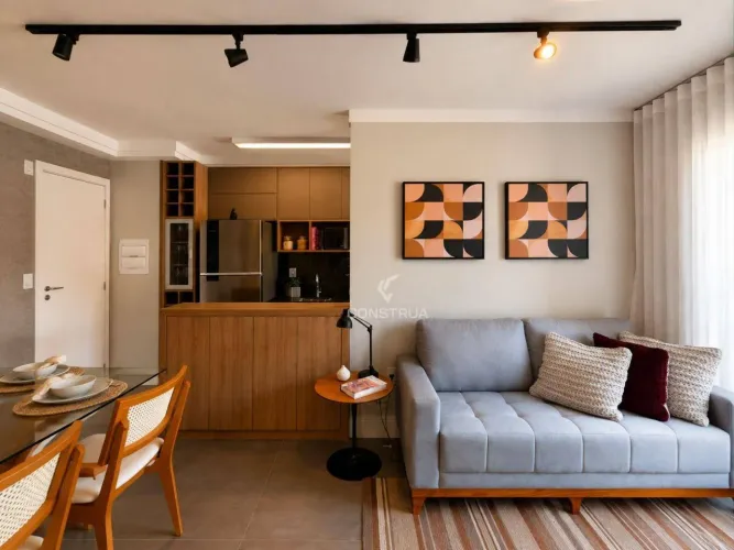 APARTAMENTO MOBILIADO À VENDA NO CONDOMÍNIO VIVA E REALIZE, BAIRRO JARDIM GARCIA, EM CAMPI