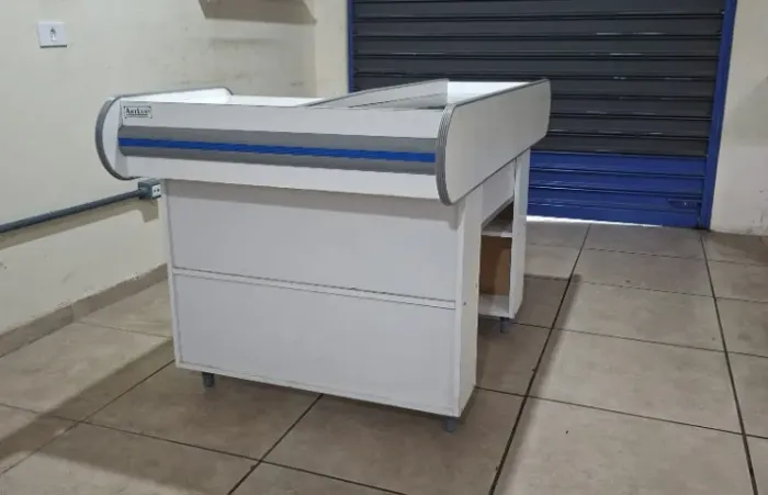 Check Out Caixa de Supermercado 1,40m Gaveta Dinheiro