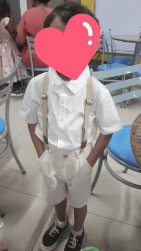Conj menino cea 4 anos
