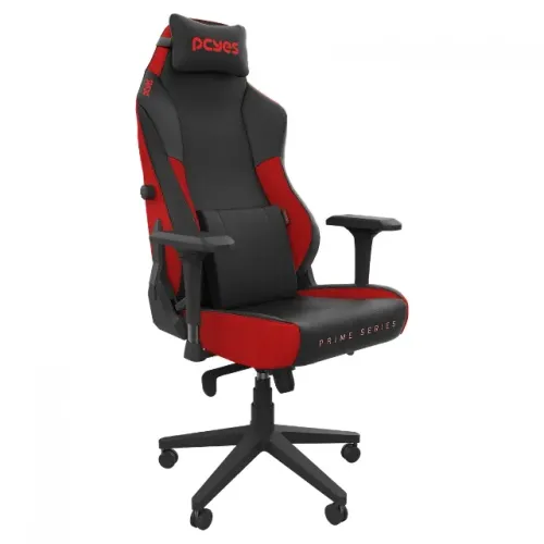Cadeira Gamer Pcyes Prime Red Magma, Linho, Reclinável - WZetta