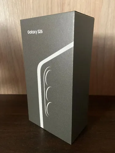 S26 256gb prata, novo, lacrado.