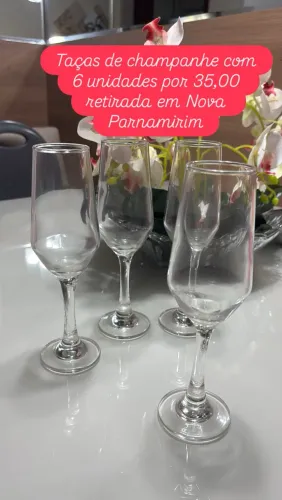 Tarças de champanhe