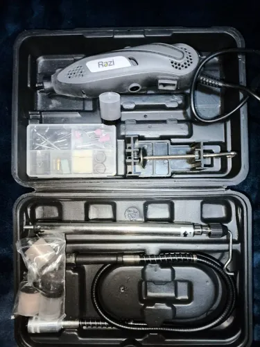 Micro Retifica Razi Profissional Com Acessórios 40peças +maleta