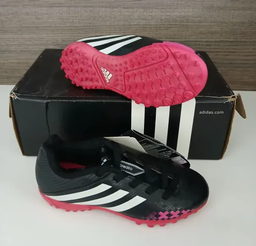 Chuteira Adidas Messi Infantil 28 Society Nova Original