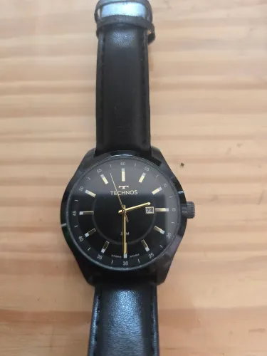 Relógio Technos Masculino Steel Preto (referência 2115NAX/0P