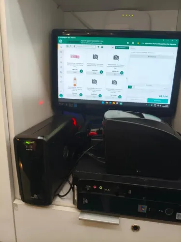CPU portátil + Monitor AOC 17"+ mouse sem fio + teclado sem fio (Completo)