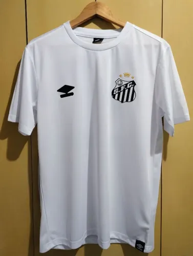 Camisa Santos F.C. - Camisa de Passeio - Tamanho M