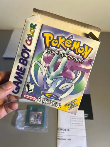 Pokémon Cristal CIB - GBC - ORIGINAL