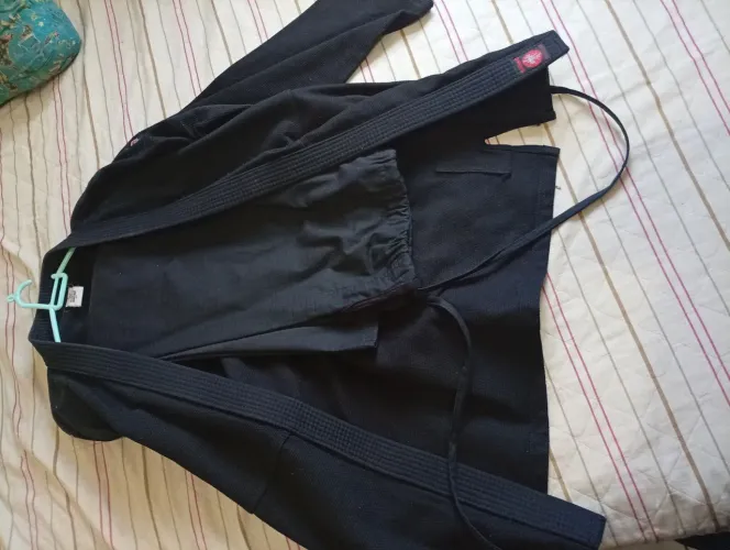 Kimono Preto Trançado
