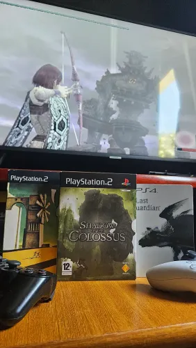 SHADOW OF THE COLOSSUS + ICO + THE LAST GUARDIAN. Trilogia Ueda!