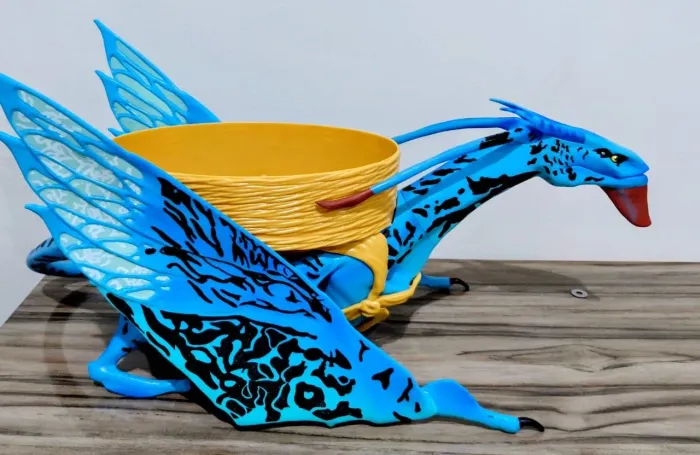 Balde Premium Avatar 3 Banshee Ikran Cinemark Colecionável