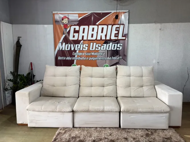 Sofá retratil reclinável ótimo (entrego)