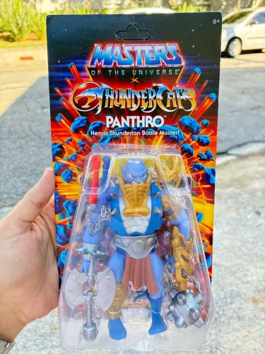 Action Figure Panthro Thundercats x Masters of Universe Collab