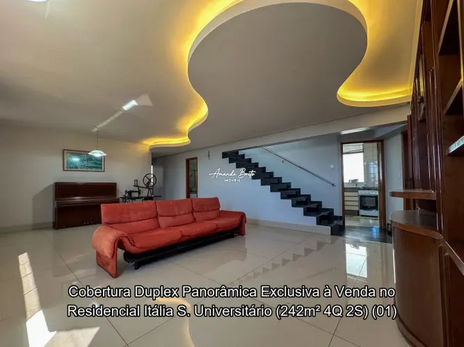 Cobertura Duplex a venda 242 metros quadrados - Goiânia - Goiás