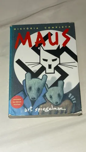 Livro Maus: História Completa - Art Spiegelman - Graphic Novel
