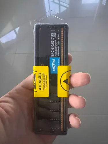 Memória ram 16gb ddr5 crucial nova 
