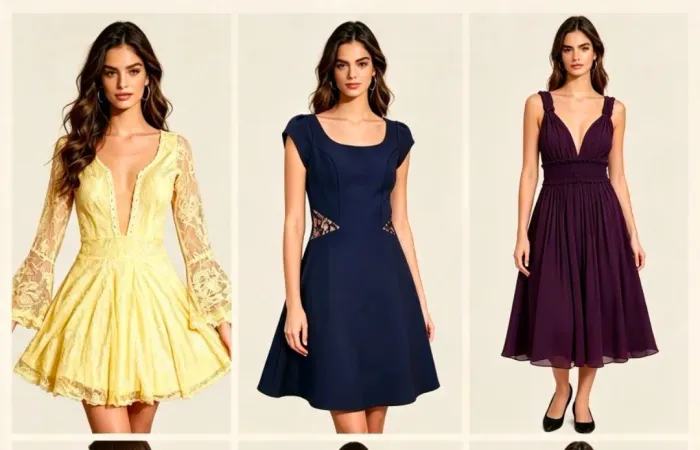 Lote Vestidos de Festa Feminino 4 peças
