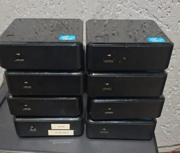 Lote de mini pc intel nuc