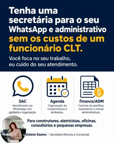 Secretária Remota e Comercial