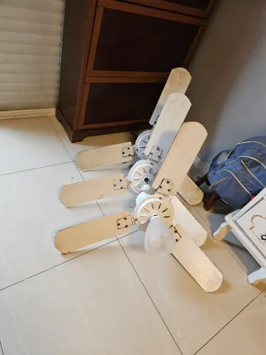 3 Ventiladores teto ótimo estado volt 220 ventex 