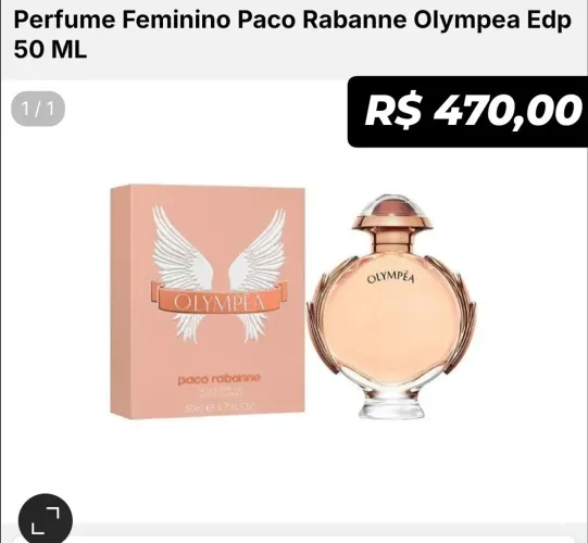 Perfume feminino Olympea - AV Service Import 