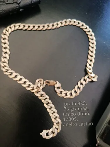 CORDÃO DE PRATA 925 ( 73 GRAMAS ) 