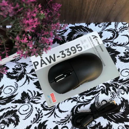 Mouse Gamer Attack Shark X3 Sem Fio PAW3395 Tri-Mode 26.000 DPI