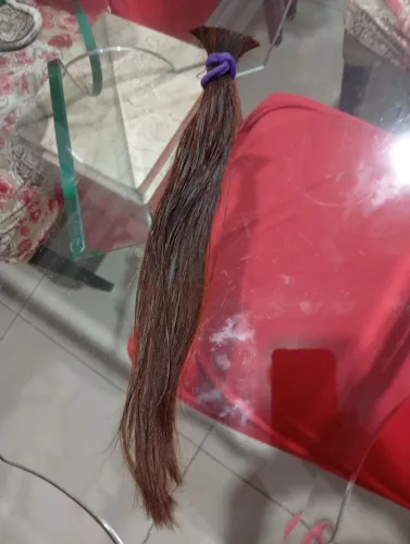 Cabelo humano ruivo