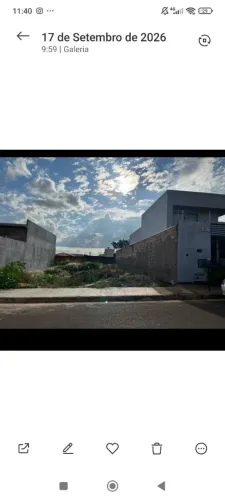 Vende-se lote bairro, Boa Vista, perto da Av Continental. Área Nobre