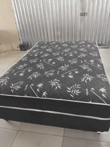 Cama Box de mola Casal nova