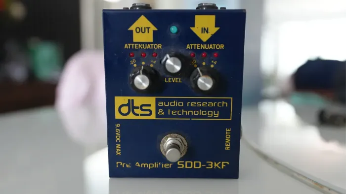 Raridade - Pedal DTS SDD - 3KP - The Edge do U2