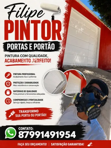 Pintura de portão.