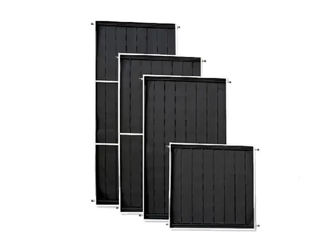 Placa Coletor Solar Em Aço Inox Para Banho 150x100 Ribsol