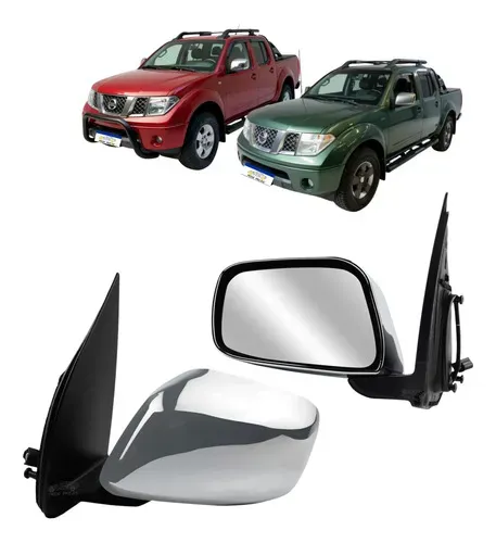 Retrovisor Nissan Frontier 2008 2009 A 2016 Elétrico Cromado