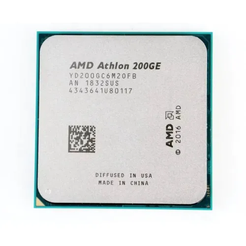Processador AMD AM4 Athlon 200GE 3,2 ghz e 4 threads com vídeo integrado Vega 3