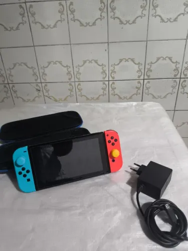 NINTENDO SWITCH V1 DESBLOQUEADO + 128GB EXTRA