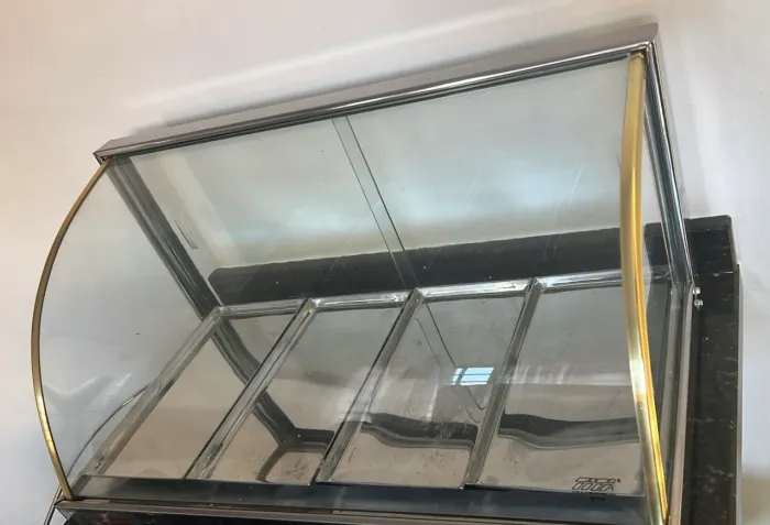 Estufa vitrine de salgados