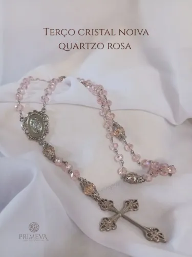Terço noiva Cristal