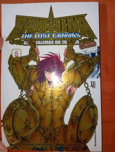 Os Cavaleiros do Zodíaco The Lost Canvas - Gaiden Mangá