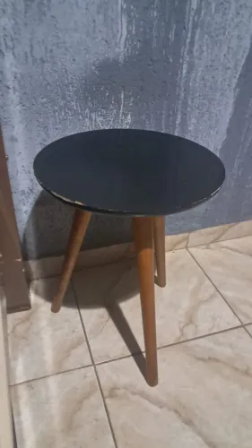 mesa de canto preta 