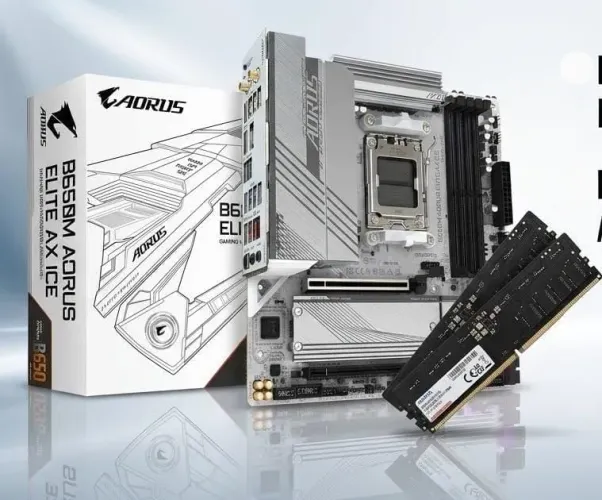 KIT AM5 PLACA MÃE+ MEMÓRIA RAM!
