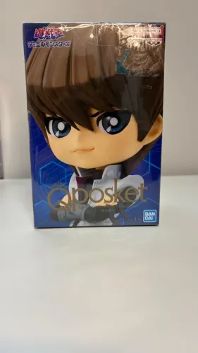 Boneco Q Posket Seto Kaiba - Yu-Gi-Oh! Duel Monsters - Original Importado Japão