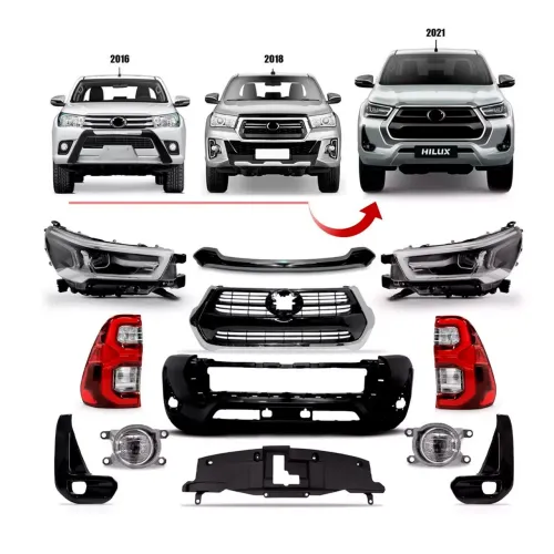  Body Kit Hilux 16 17 18 19 20 Para 2021 22 23 Transformação 